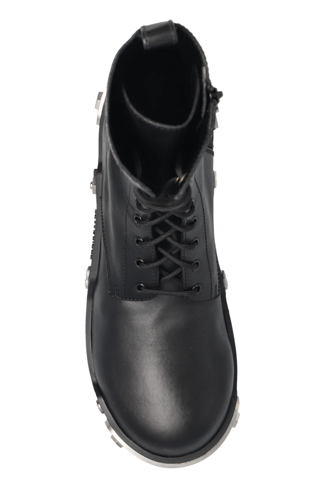 Czarny Skórzane buty `Bulldozer` Balenciaga - Vitkac Polska